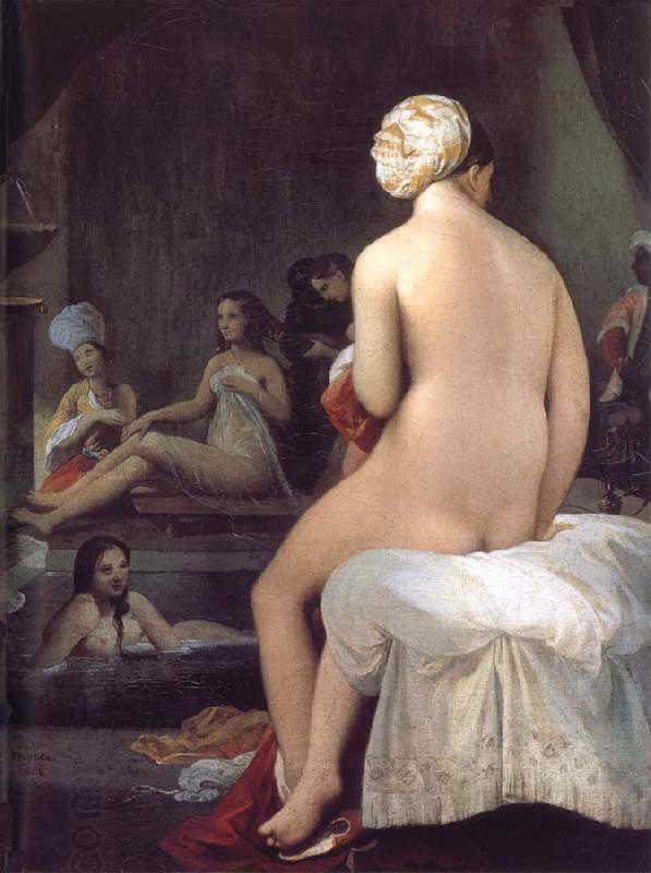 Jean Auguste Dominique Ingres Little Bather or Inside a Harem oil painting picture